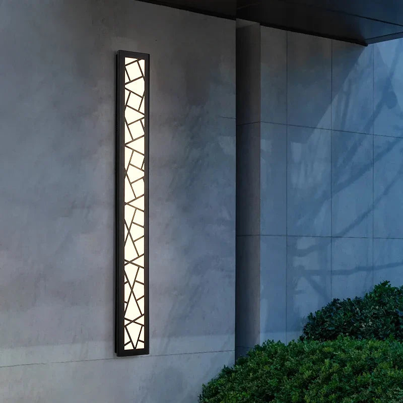 Applique murale LED extérieure Limalia IP65 - Design moderne pour villa, jardin, véranda, cour