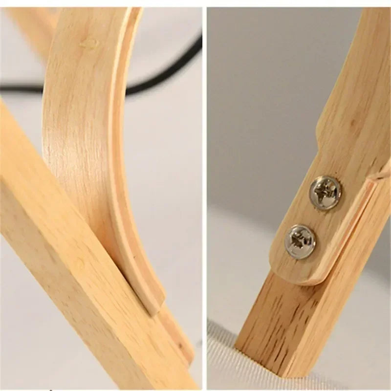 Lampadaire moderne en bois Limalia pour salon, chambre, bureau : éclairage intérieur design.