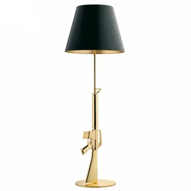 Limalia : Lampe de bureau nordique AK47, design haut de gamme en métal galvanisé pour chambre et salon.